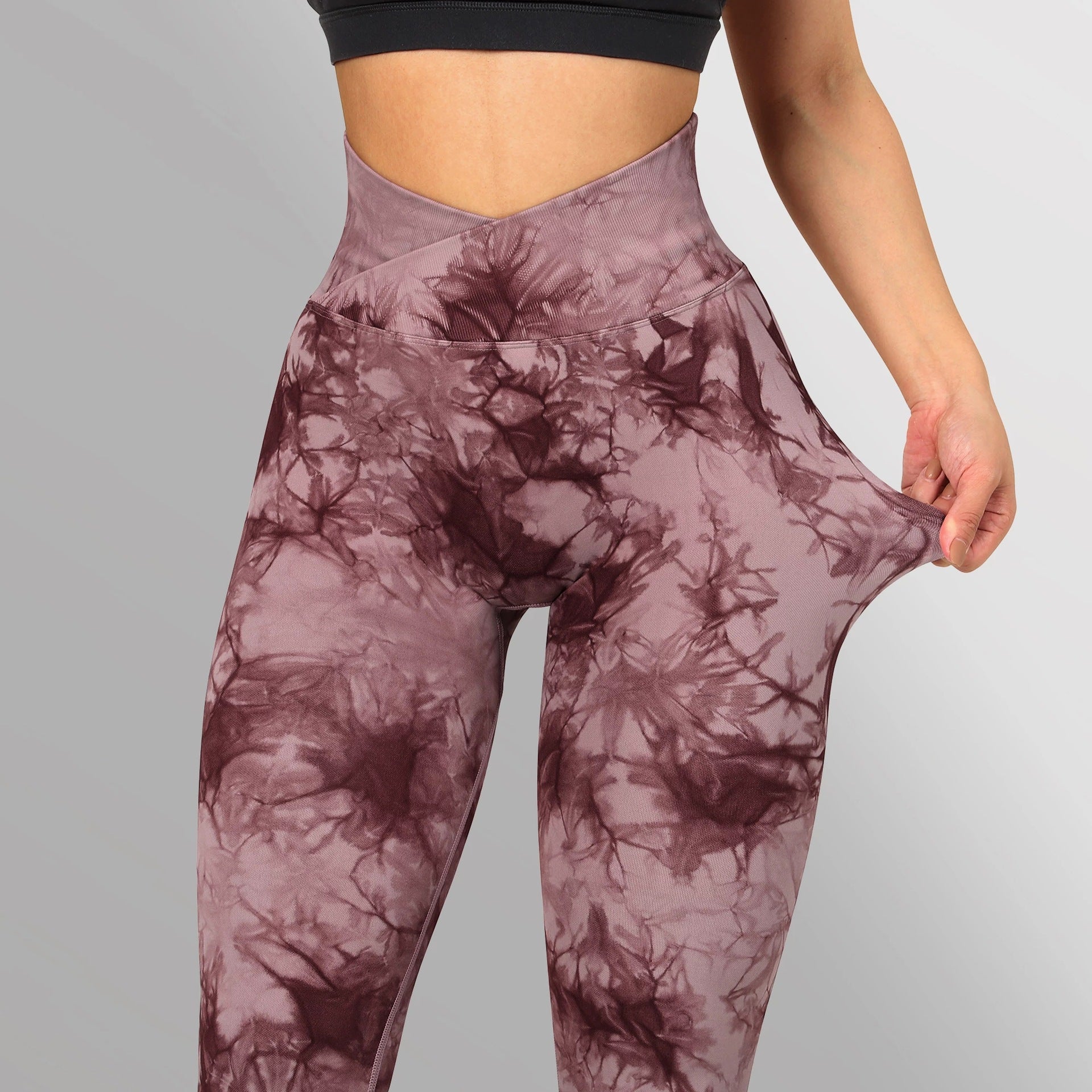 Legging tie-dye seamless - Seconde peau ultra-stretch