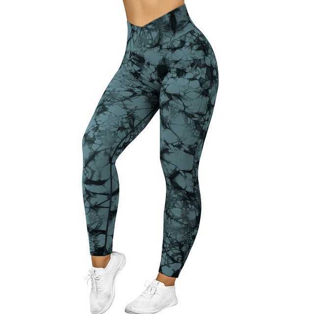 Legging tie-dye seamless - Seconde peau ultra-stretch