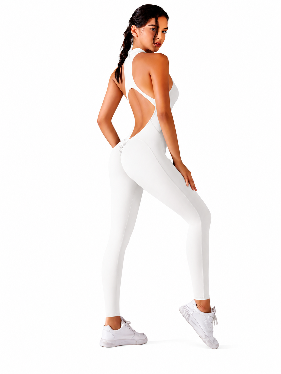 Combinaison Sculpt™ — Dos nu & Push-up intégré