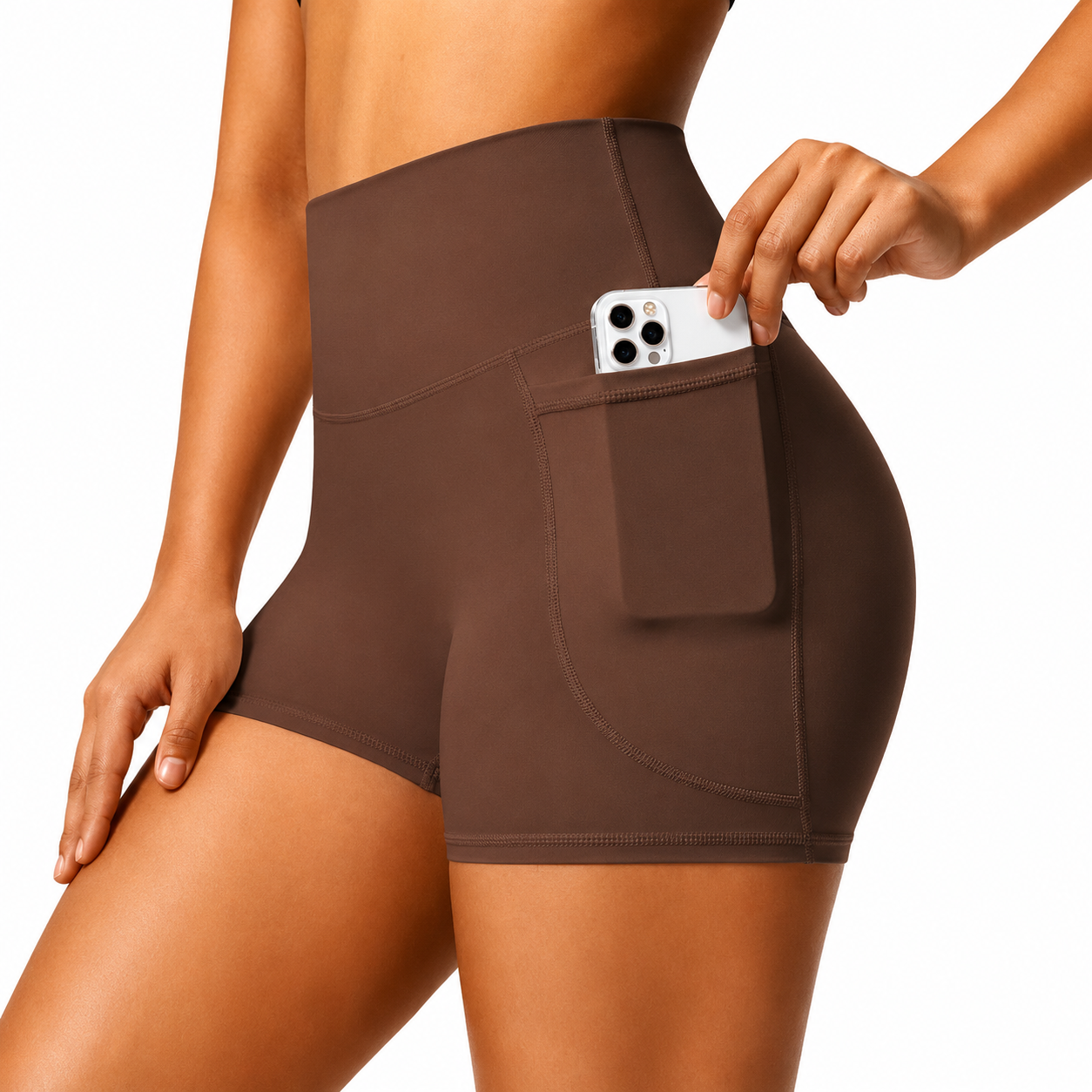 Short Rider™ — Cycliste gainant taille haute avec poches