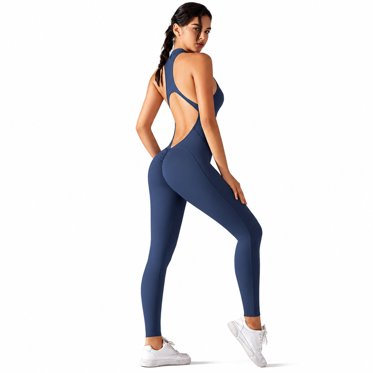 Combinaison Sculpt™ — Dos nu & Push-up intégré